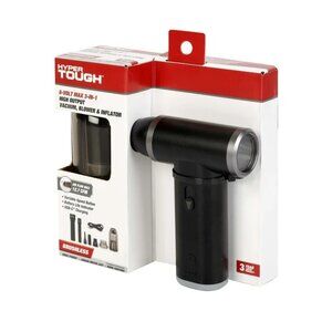 Hyper Tough 8-Volt Max 3-In-1 Mini Turbo Jet Blower, Vacuum and Inflator